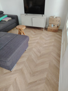 Photo de galerie - Pose de parquet - Revêtement de sol