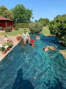 Photo de galerie - Création d’un massif à l’entrée du maison 