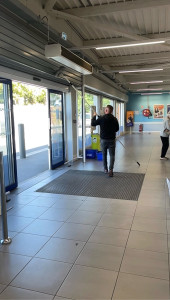 Photo de galerie - Nettoyage, dépoussiérage magasin Lidl 