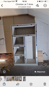 Photo de galerie - Armoire en placo