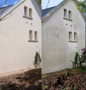 Photo de galerie - Nettoyage et traitement de façade
mise en peinture de caches moineaux