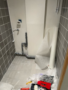 Photo de galerie - Poser la voile de verre