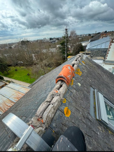 Photo de galerie -  scellement de faîtière