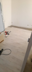 Photo de galerie - Pose parquet