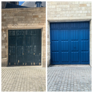 Photo de galerie - Rénovation porte de garage.