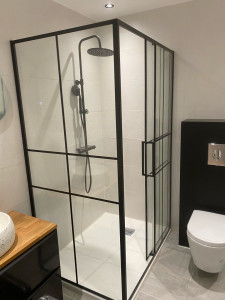 Photo de galerie - Pose douche italienne 