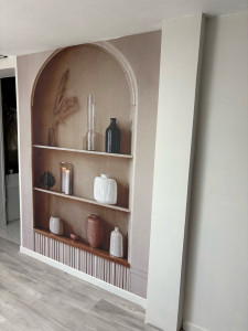 Photo de galerie - Peinture et tapisserie 3D