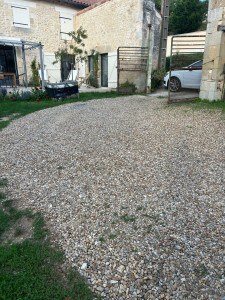 Photo de galerie - Avant la création d'une cour