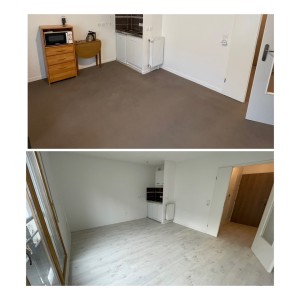 Photo de galerie - Pose de parquet - Revêtement de sol