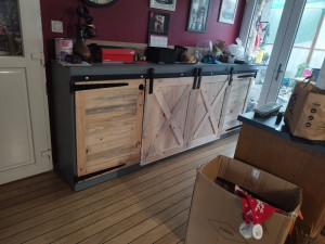 Photo de galerie - Fabrication meuble sur mesure, petit budget ?