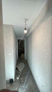 Photo de galerie - Pose de papier peint 