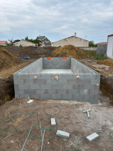 Photo de galerie - Réalisation d’une piscine