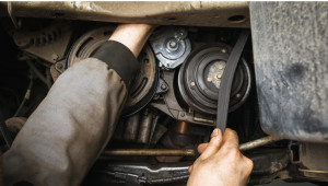 Photo de galerie - Remplacement, courroie d’accessoires