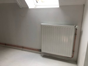 Photo de galerie - Création d’un radiateur dans une chambre 