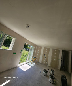 Photo de galerie - Ratissage total murs et plafonds 