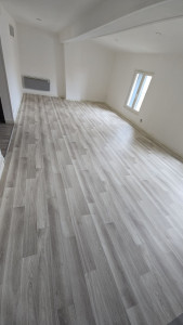 Photo de galerie - Réalisation pose de Lino terminé