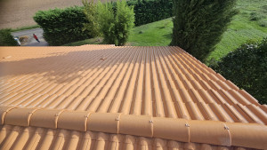 Photo de galerie - Après revêtement d'étanchéité. 