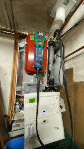 Photo de galerie - Entretien chaudière murale avec ballon intégré 