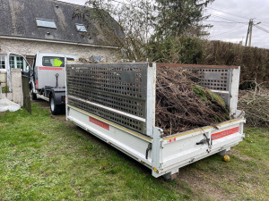 Photo de galerie - Bennes  évacuation de végétation 