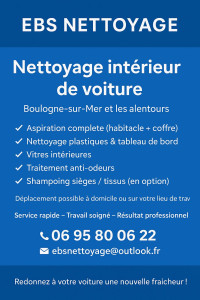 Photo de galerie - Bienvenue sur notre page ! Nous offrons des services de nettoyage de CANAPE VOITURE TAPIS VITRE  a boulogne sur mer (62)et environs pour un intérieur sain et éclatant