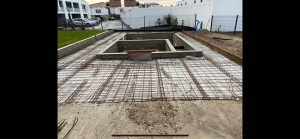 Photo de galerie - Réalisation d’une piscine avec dalle 