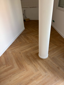 Photo de galerie - Pose de parquet - Revêtement de sol