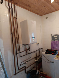 Photo de galerie - Remplacement chaudiére mural 