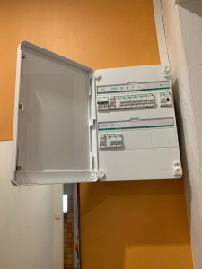 Photo de galerie - Remplacement d’un tableau électrique 