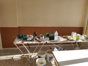 Photo de galerie - Peinture - Tapisserie