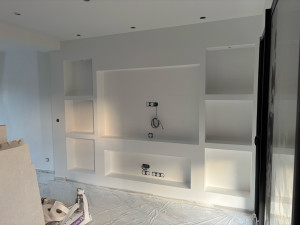 Photo de galerie - Meuble tv placo 