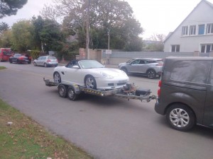 Photo de galerie - Voyage d une Porsche boxer sur Paimpol