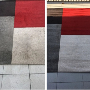 Photo de galerie - Nettoyage d'un tapis a laon