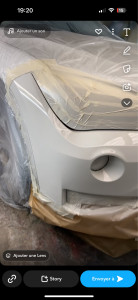 Photo de galerie - Réparation pare choc 