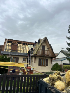 Photo de galerie - Travaux de couverture isolation 