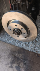 Photo de galerie - Changement disque plus plaquettes 