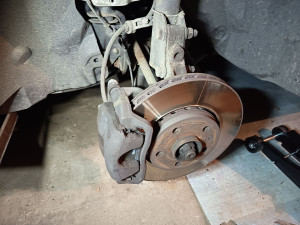 Photo de galerie - Changement plaquette graissage des coulisseaux 
