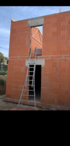 Photo de galerie - Montage de mur en brique 