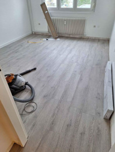 Photo de galerie - Pose de parquet - Revêtement de sol