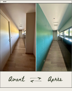 Photo de galerie - Avant / Après - Effet usé