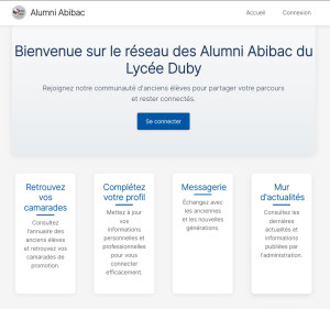 Photo de galerie - Site professionnel créé pour un lycée à Luynes 