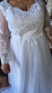 Photo de galerie - Retouche sur robe de mariée 