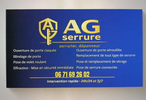 Photo de galerie - Carte de visite 
