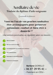 Photo de galerie - Présente pour vos besoins de la vie quotidienne !
