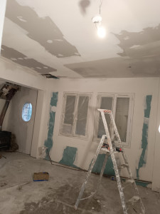 Photo de galerie - Plâtrerie - Murs - Plafonds