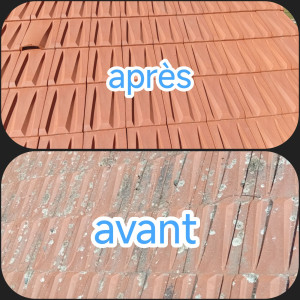 Photo de galerie - Réalisation d'un décapage avec hydrofuge de protection 