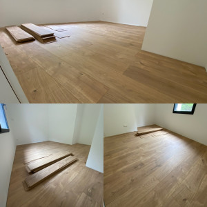Photo de galerie - Pose de parquet - Revêtement de sol