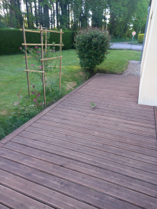 Photo de galerie - Pose de terrasses 