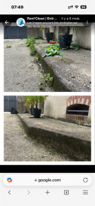 Photo de galerie - Avent et après retrait verdure 