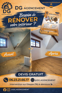 Photo de galerie - Rénovation sol au plafond 