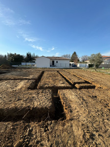 Photo de galerie - Création des fondations pour une maison 